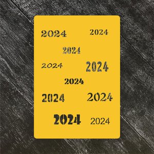 Трафарет Новый год 2024 №4